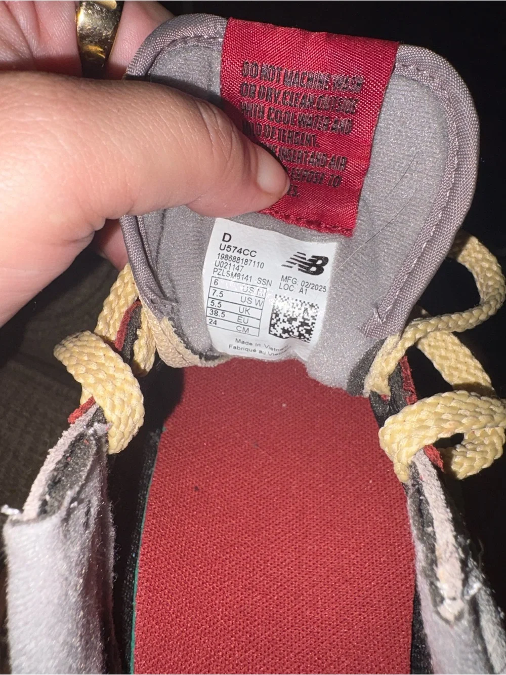 New Balance Boston College Burgundy and Retro Runner